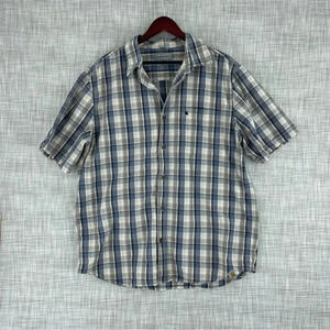 Carhartt Mens Size XL short sleeve button down shirt 2888